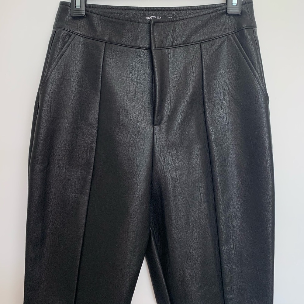 Nastygal Vegan leather pants